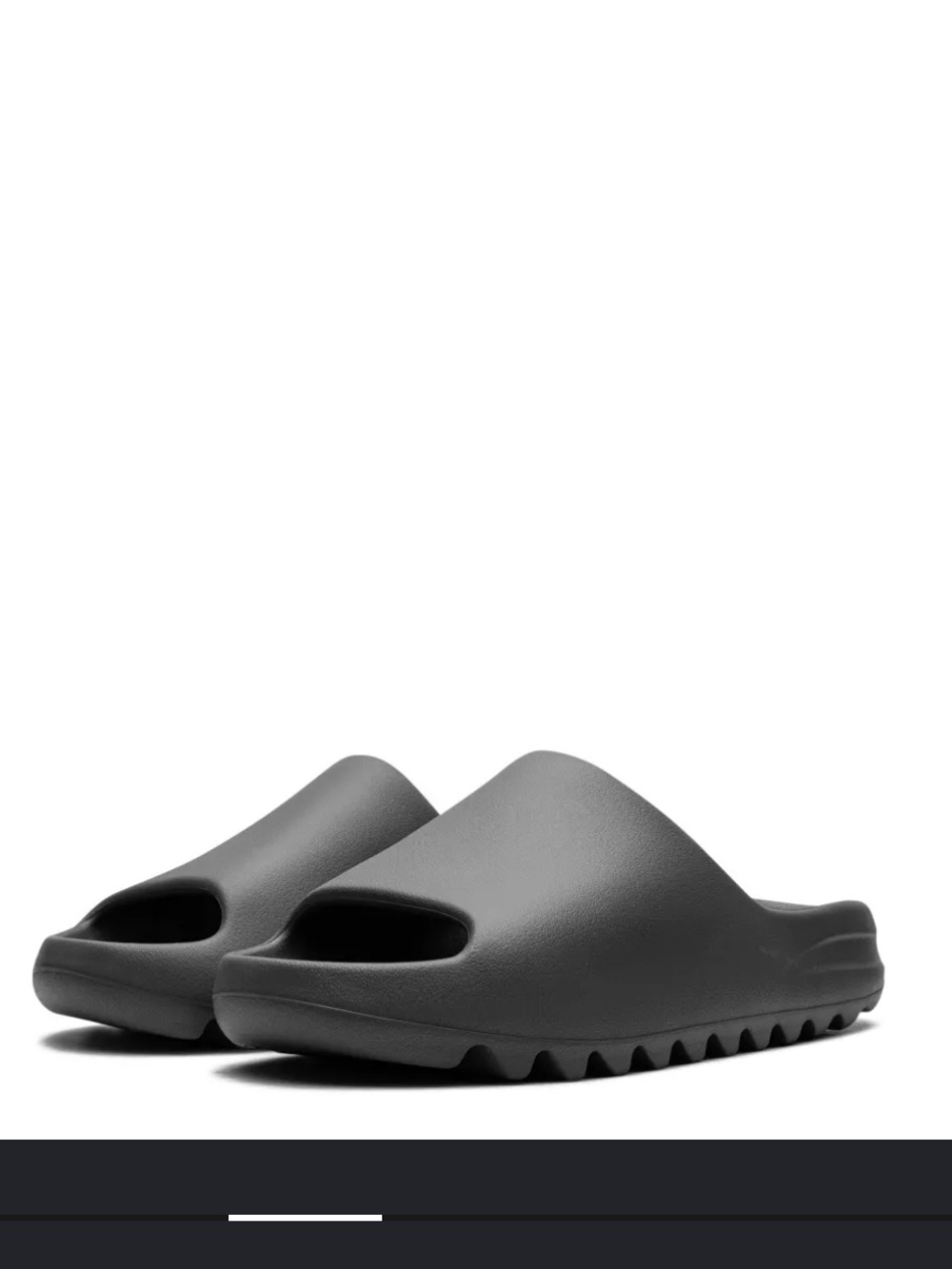 Yeezy Black Slide Sandals - Picture 13 of 15